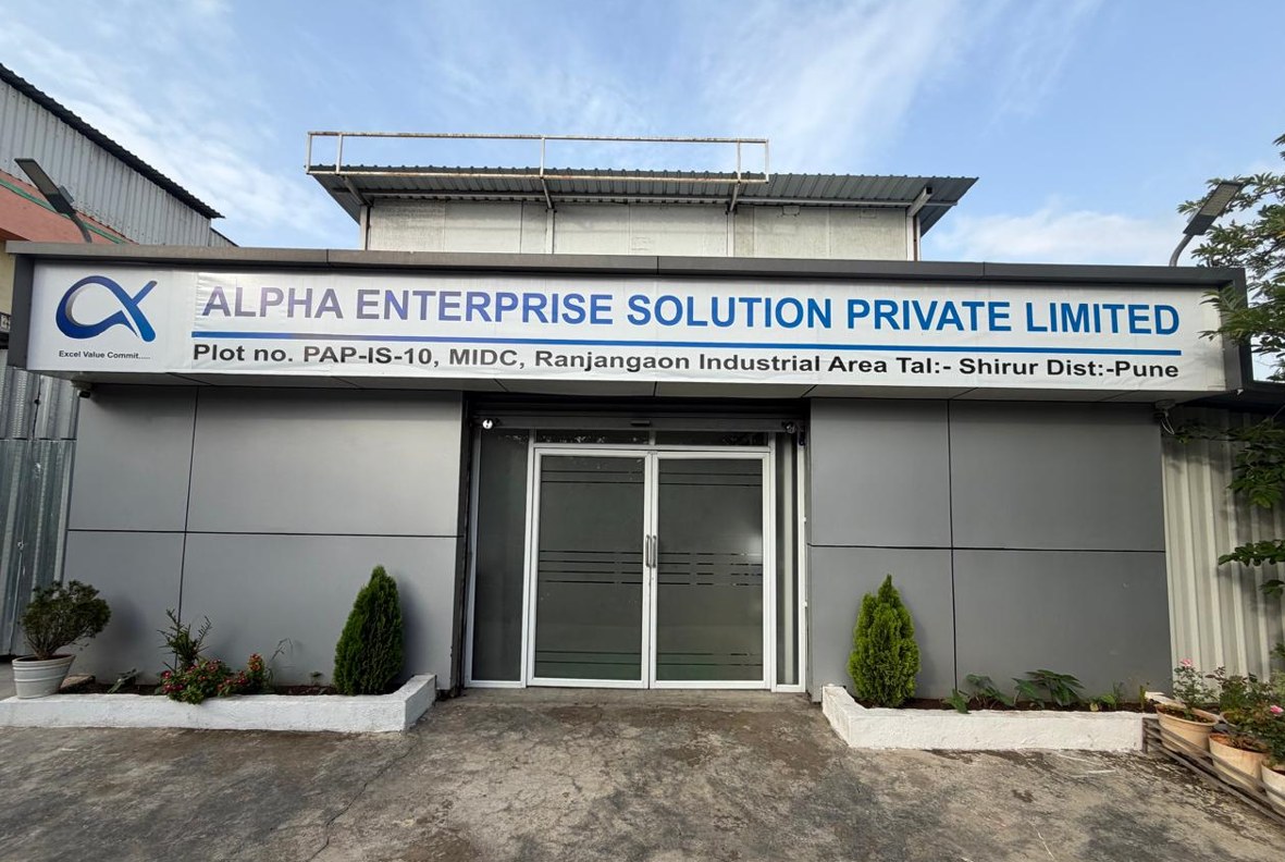 Alpha Enterprises Solution Pvt. Ltd. plant, Plot PAP-IS-10, MIDC Ranjangaon